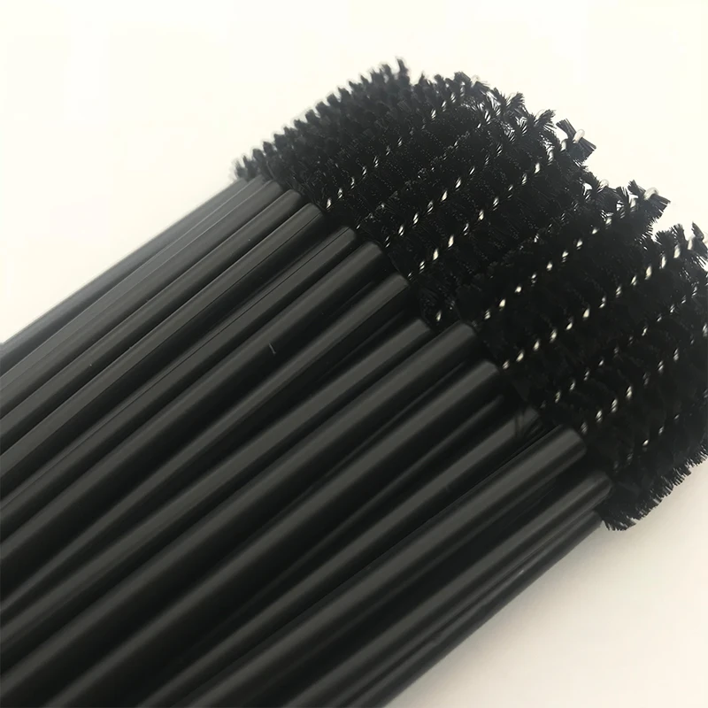 500pcs Disposable Eyelash Brushes Eyelash Spoolies Mascara Wands Applicator for Eyelash Extension Makeup Tool