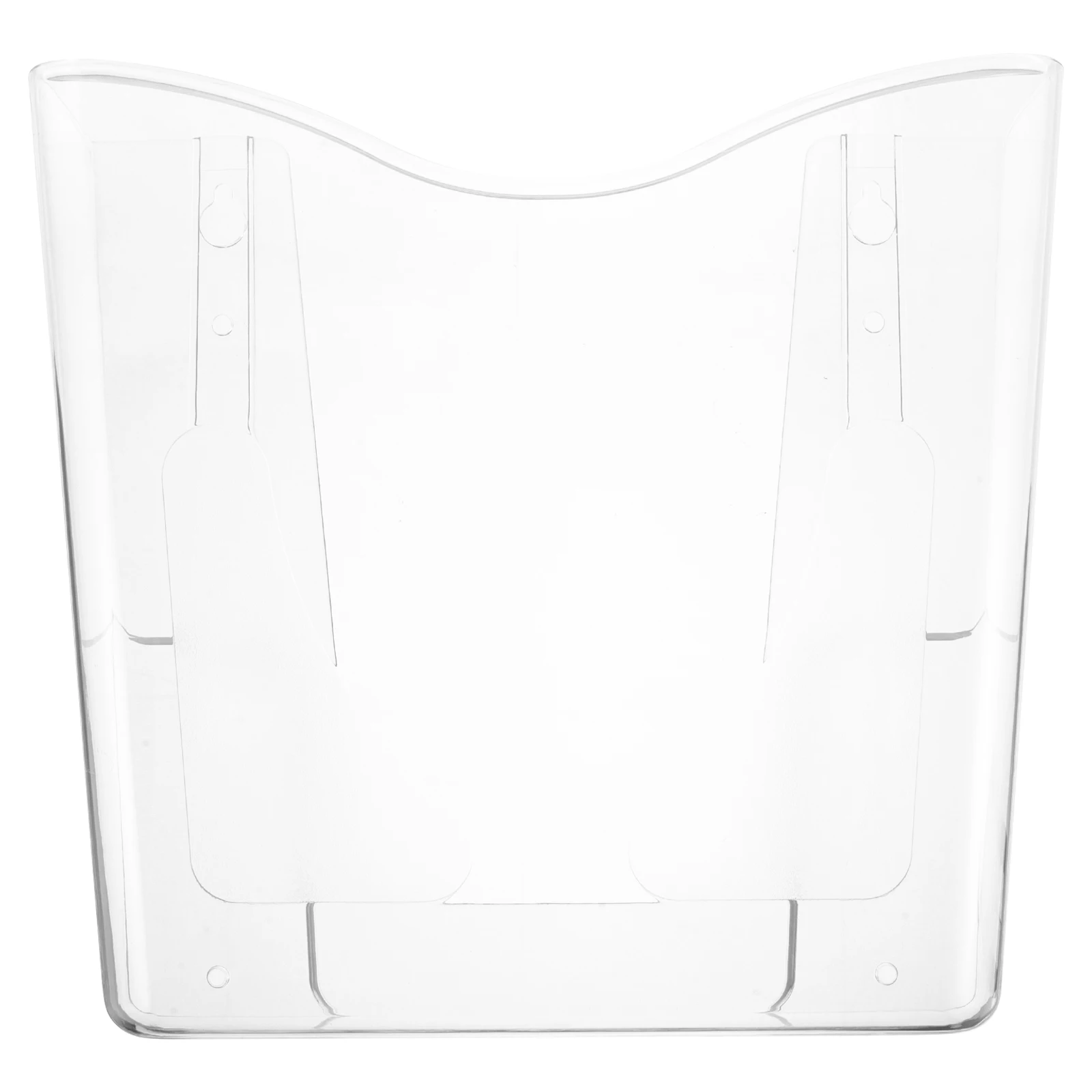 

Catalog Display Wall Mount Rack Small Display Stand -Shaped Home Office Magazine Storage Literature Holder