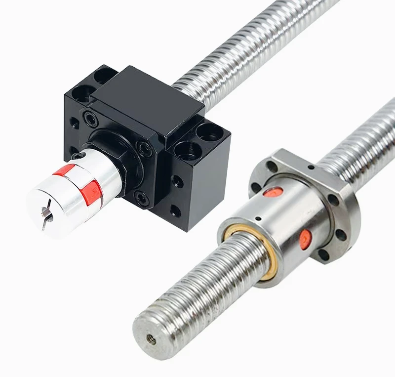 

Precision Ball Screw Nut Set SFU6310 for CNC Machine Parts Linear Motion System with Coupling C7 Steel for CNC Router Milling