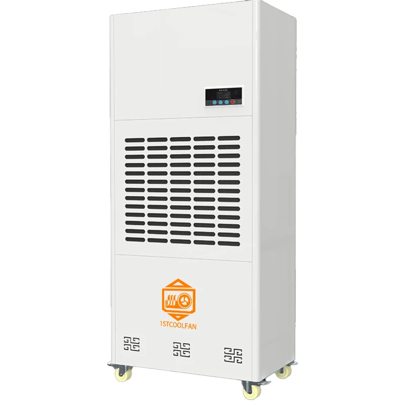 Large-capacity Electric Commercial Industrial Condensing Dehumidifiers CT156E R32 156L/D 2.3KW 160-260m Coverage Quiet