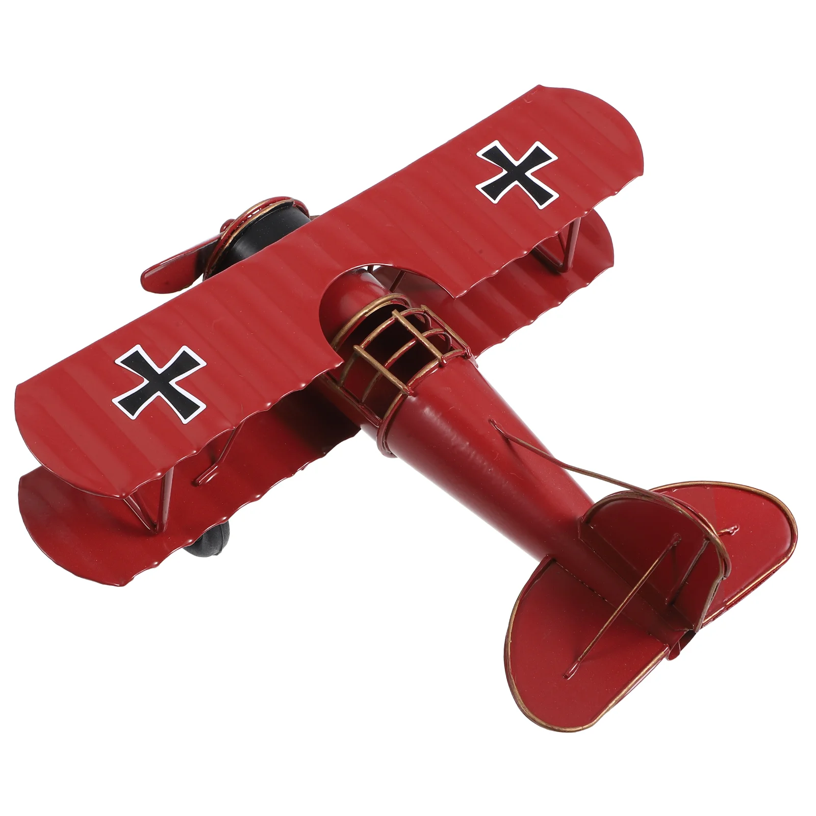 Retro Plane Decor Vintage Handicraft Airplane Model Home Iron Metal Household Aircraft Models