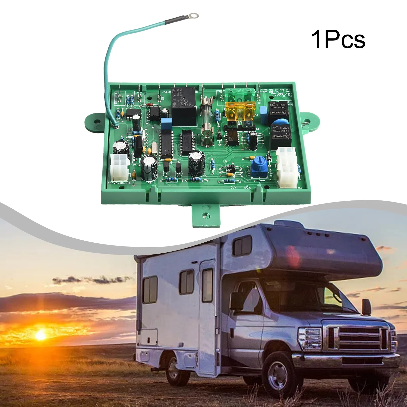 For P711 Control Board for Dometic For RV Refrigerators Supporting AC 120V DC 12V and Gas Power Systems with Fuse Protection