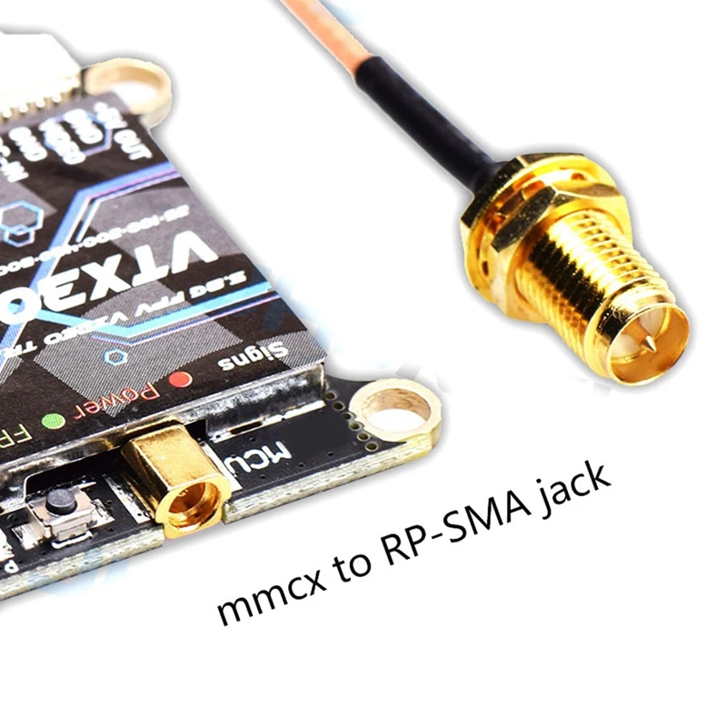 For JHEMCU VTX30-800 VTX 5.8G 800MW 40CH IRC FPV VTX Transmitter 2-6S For FPV Drone-A22K