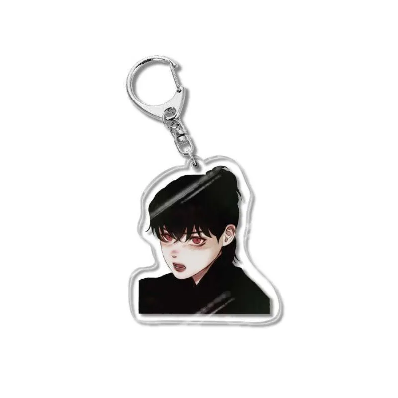 The Ghosts Nocturne Korean Anime Keychain Women Men Acrylic Key Chain For Boys Girls Pendant Kawaii Ornament Jewelry Wholesale