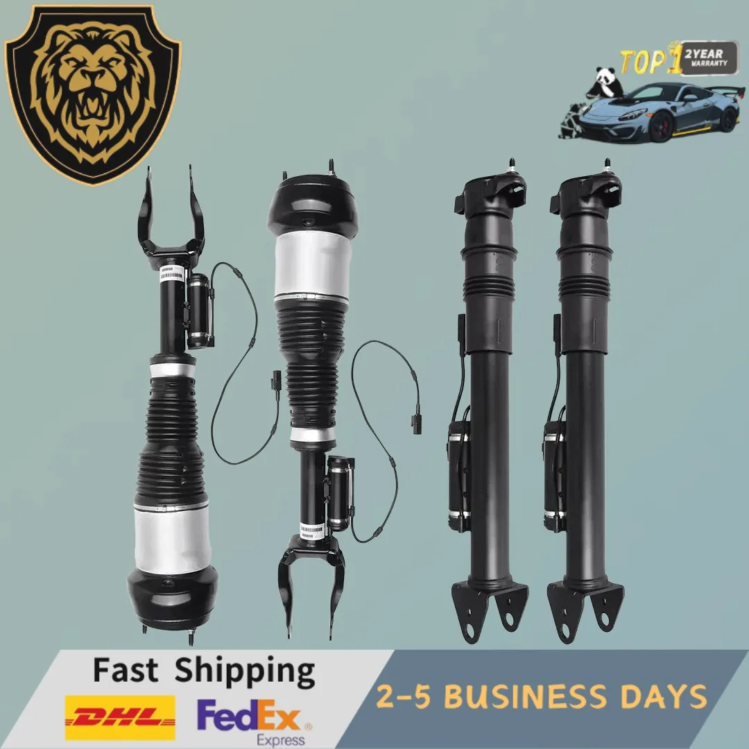 

4X Front and Rear Air Suspension Struts ADS Fit Mercedes W166 X166 ML350 GL 63 AMG 2013-2018 1663206713 1663206813