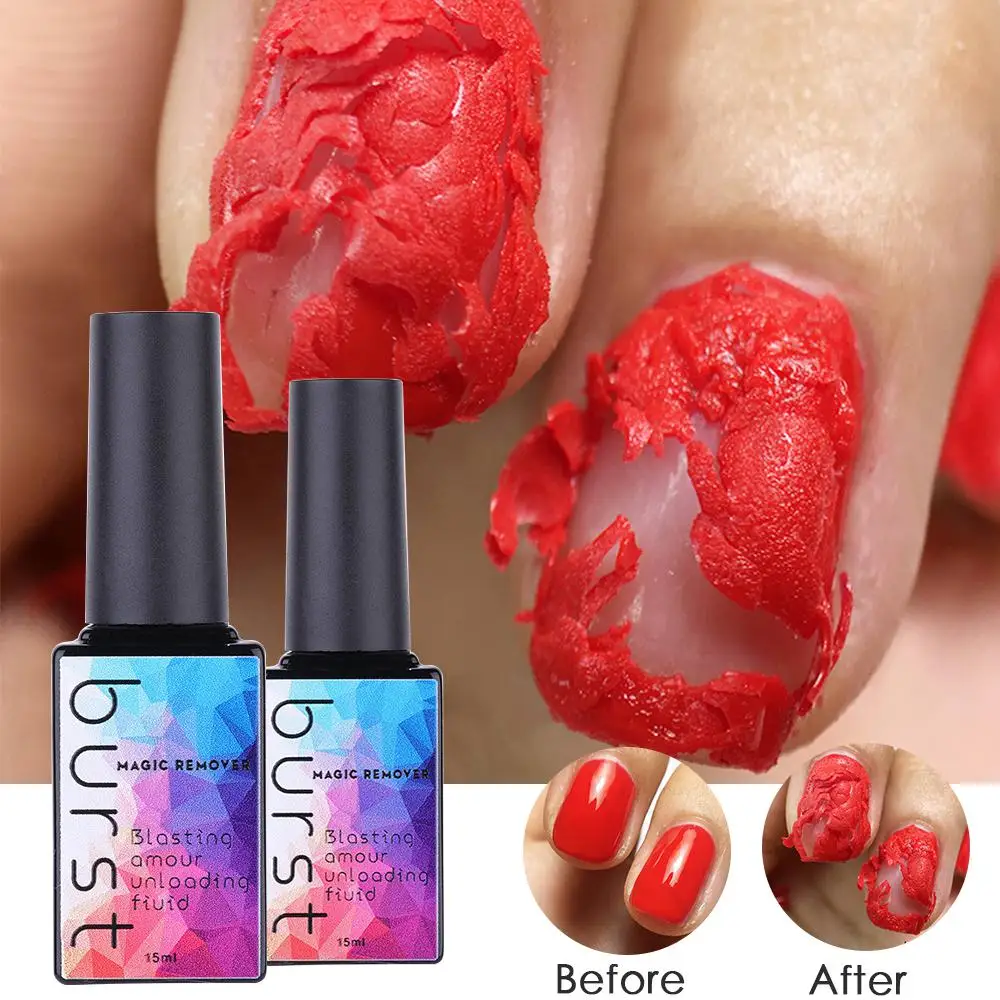 Quick Nail Gel Polish Remover Permanent Enamel Remover Burst Nail Gel Clean Remover Soak Off Primer Cleaner Nail Degreaser