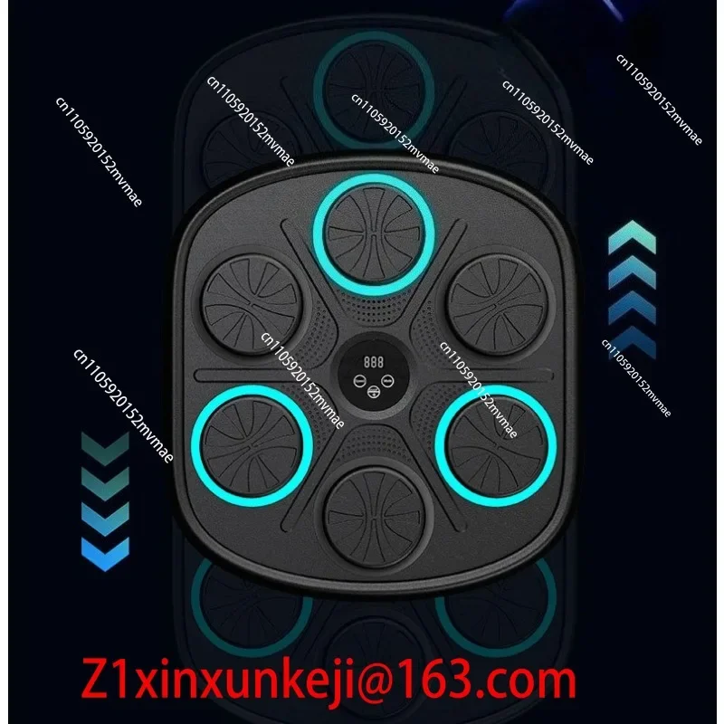 New large smart bluetooth music boxing target lighting interactive electronic wall target