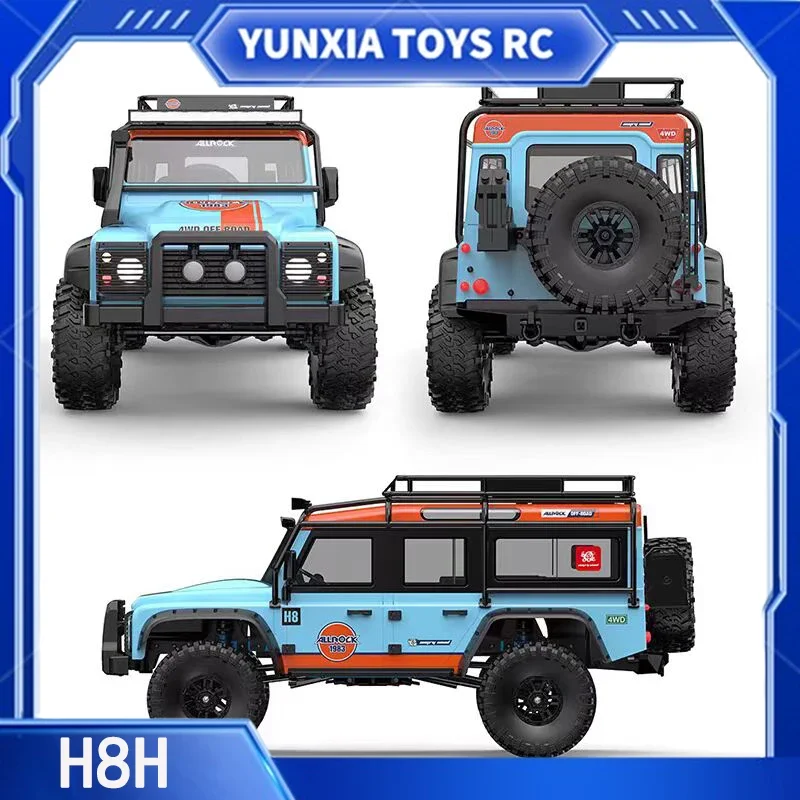 Mjx H8h Western Large Scale 1/8 Remote Control Car Professional Climbing Off Road Vehicle High And Low Speed Differential Lock