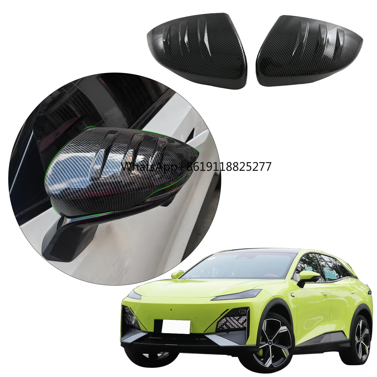 

ABS Car Decoration Door Side Rear View Mirror Cover Frame Sticker Accessories Body Kits For Changan Deepal S07 2023