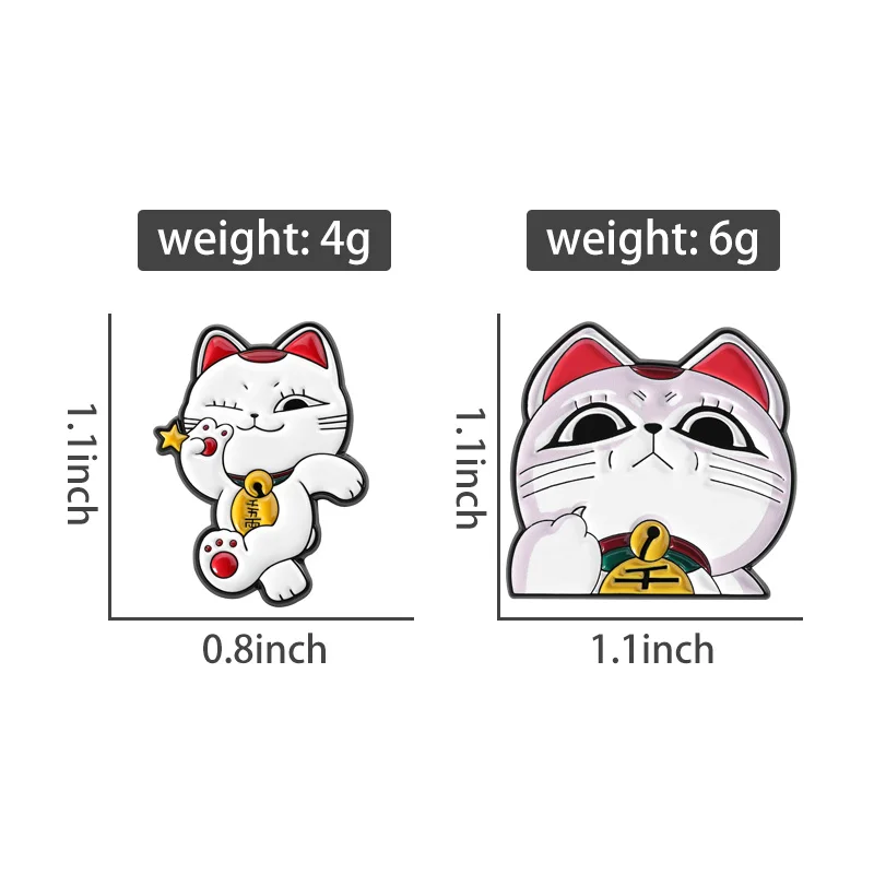 محظوظ القط المينا دبابيس توربو الجدة تشغيل القط وقح فنجر دبابيس التلبيب شارات الملابس أنيمي مجوهرات هدية لمحبي الأصدقاء #3