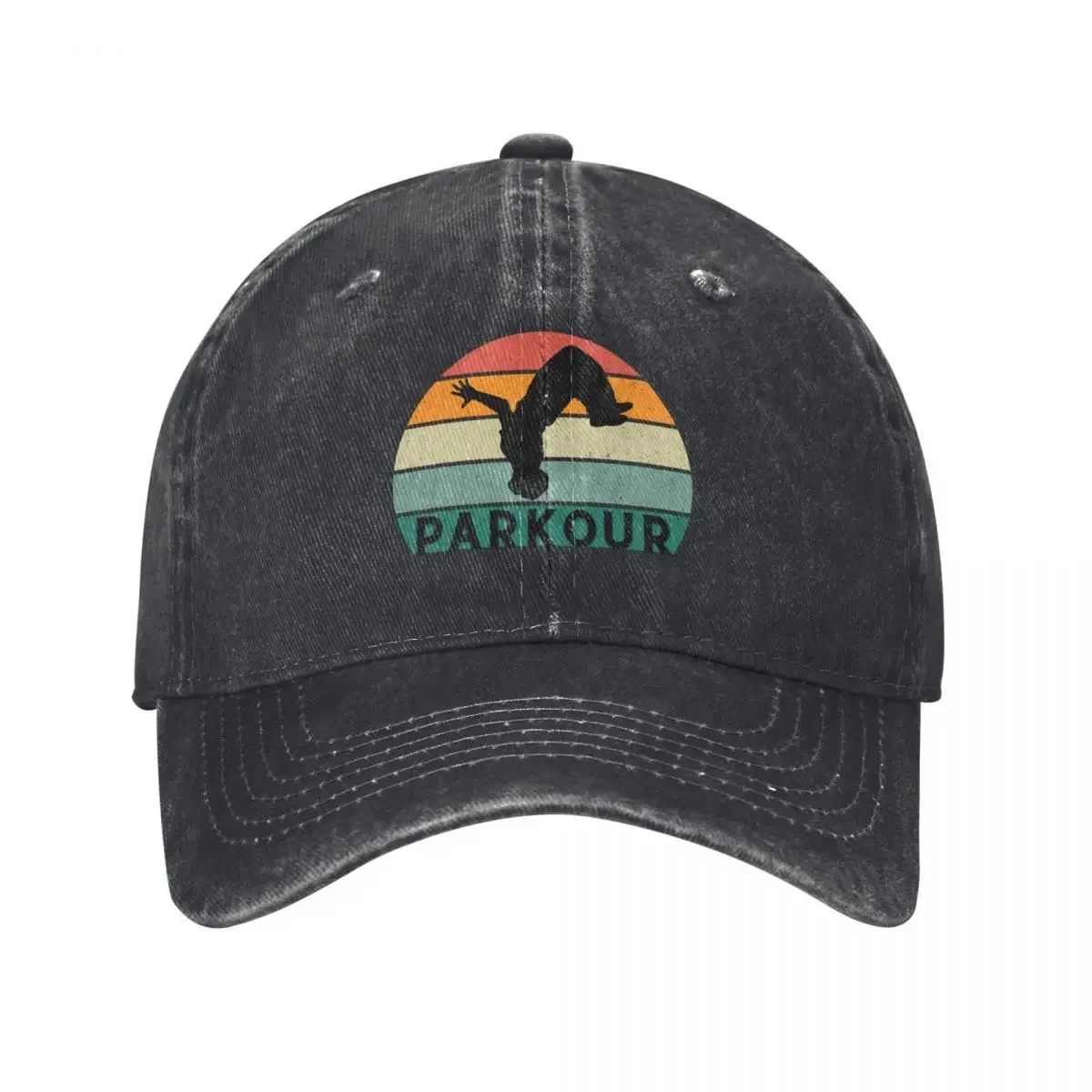 parkour at sunset Baseball Cap luxury woman cap Hip Hop Bobble Hat Luxury Man Hat Male Women's