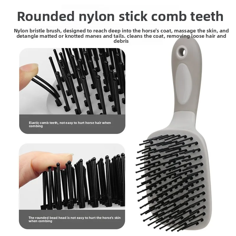 Sets Harness Supplies Horse Cleaning Horse Brush  Hair Cleaning Brush Hair Brush