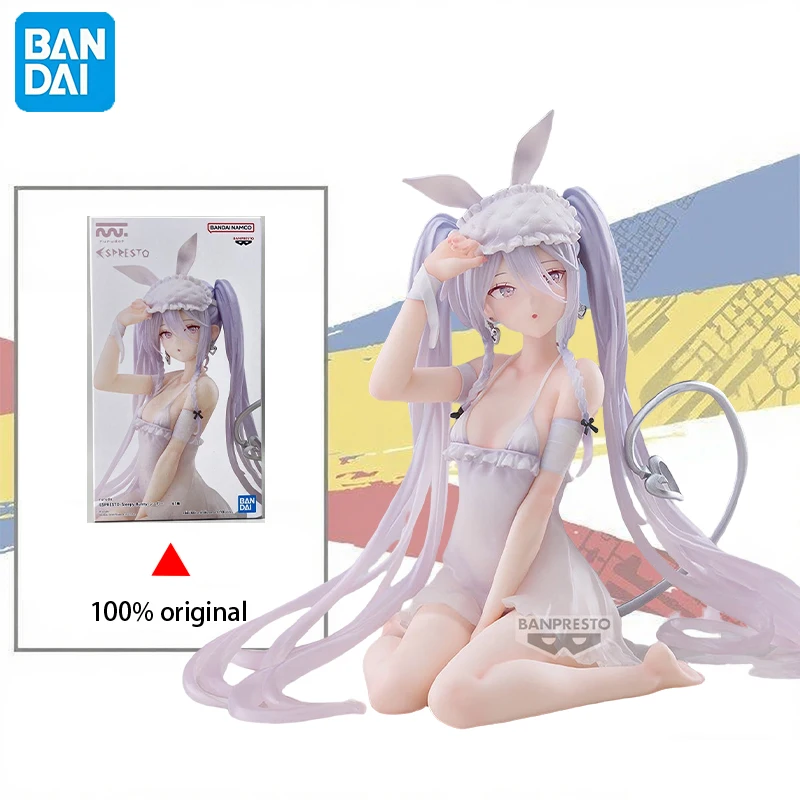 

В наличии BANDAI rurudo ESPRESTO Sleepy Bunny Su Jia аниме фигурки модель игрушки коллекции украшения подарок