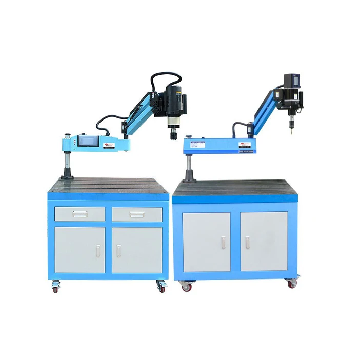 Universal upgraded servo electric arm threading tapping machine M6-M36