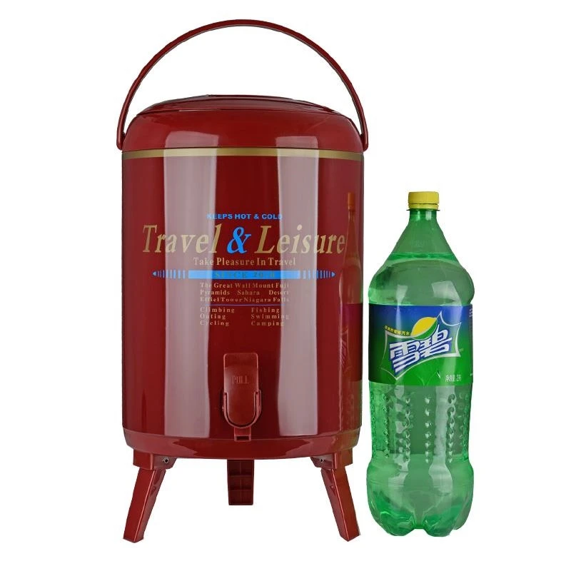 

Insulation bucket, milk tea barrel, beverage barrel, coffee barrel, ice bucket, tea bucket, soy milk barrel, 9.5 liters L