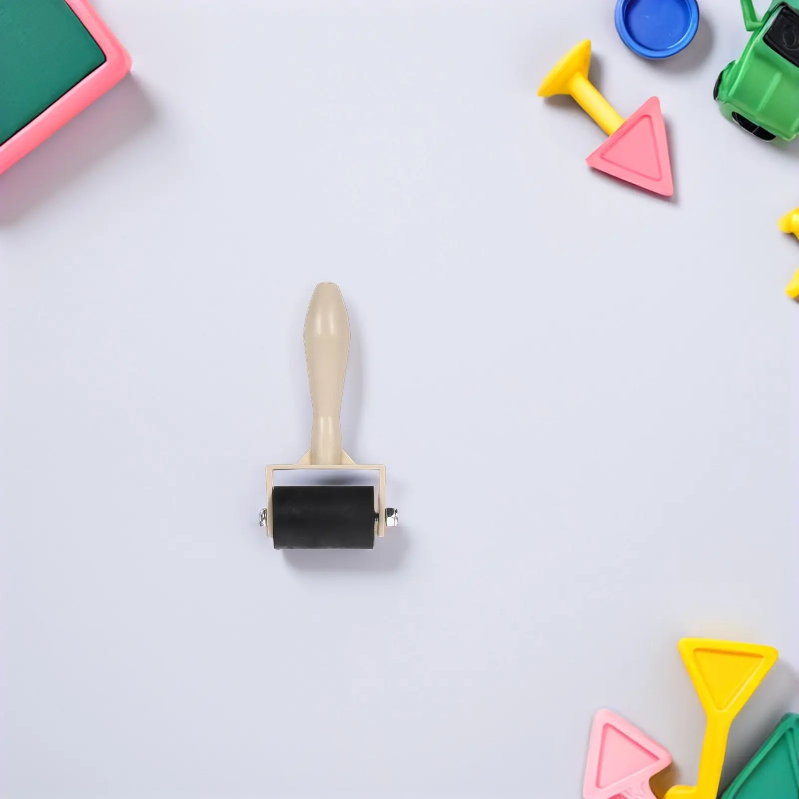 

Набор из 7 резиновых валиков для трафаретной печати, мягкие аппликаторы для чернил, для творчества, рукоделия, домашнего и школьного использования, для занятий рисованием