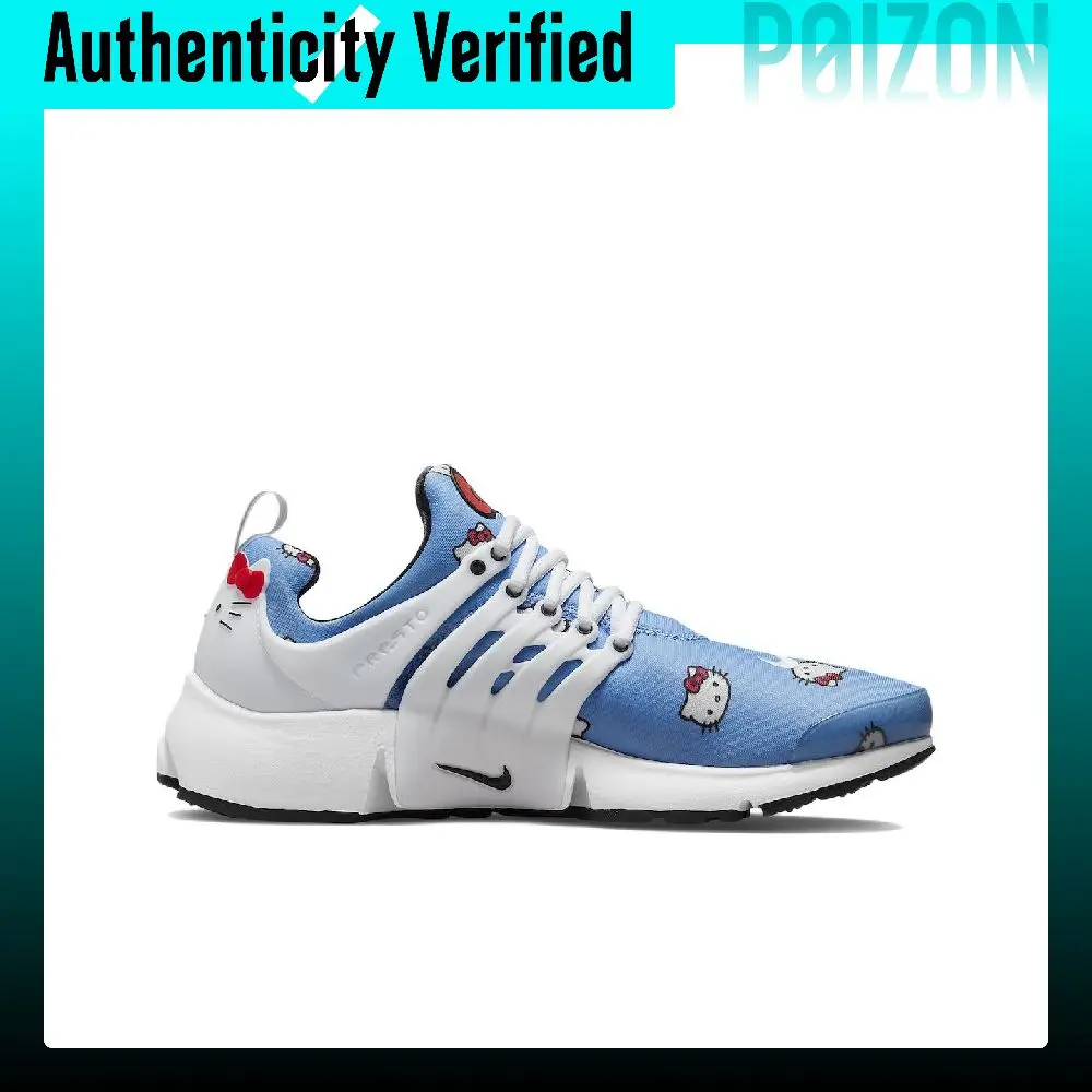 Hello Kitty X Nike Air Presto Casual Shoes Unisex Low-top Blue/White DV3770-400 view 3