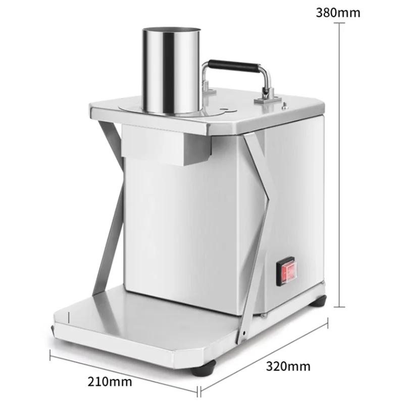 Коммерческая электрическая овощерезка мощностью 200 Вт, нож для моркови и зерна, нож для гранул с кольцом для фруктов, картофеля, лука, 5 мм, 8 мм, 10 мм, 12 мм