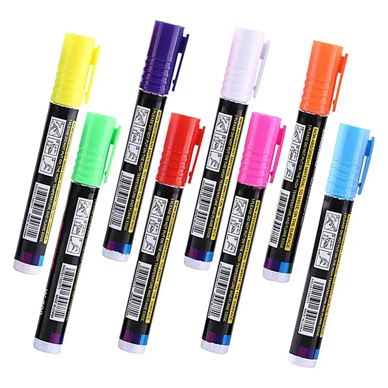 

Queen Bee Marker Pens 8pcs Safe Beekeeping Equipment Vivid Color Nib Design Beekeeping Accessories Beekeeping Tools Smooth