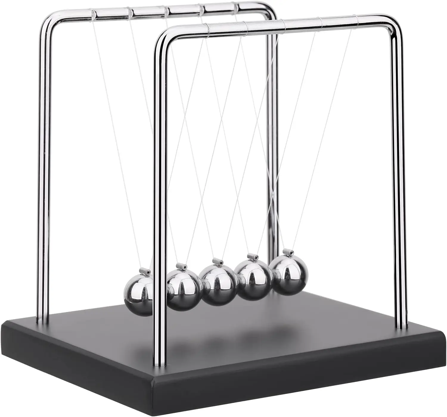 Newton Cradle Balance Ball Science Physics Small Tools Desktop Decoration Home and Office Dynamic Sports ornament Decoration