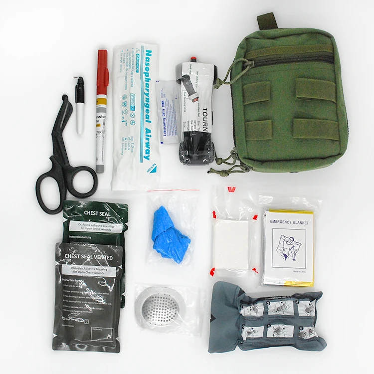 Factory Direct Individual First Aid Kit Bleeding Control Kit for Emergency Medical Care