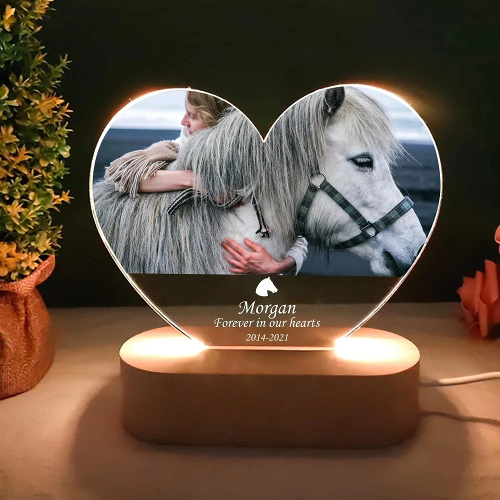 لوحة تذكارية لصور الكلب المخصصة هدية فقدان الحيوانات الأليفة مخصصة تذكار فريد مع صورة مخصصة للكلب تحية تذكارية لـ Cherished #3