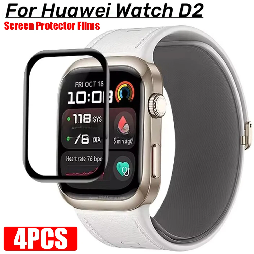 For Huawei Watch D2 Soft Glass Film Screen Protector Cover F