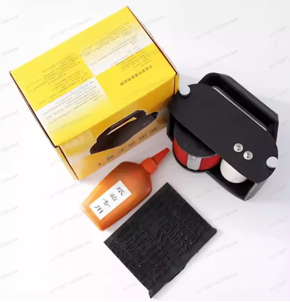Portable Handheld Expiration Date Printer, Rolling Batch Code Coder for Box & Carton Marking