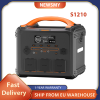 NEWSMY S1210 1200W 1102.5Wh Portable Power Station, LiFeMnPo4 Battery, 1.2 Hours Quick Charge, PD100W Output, 230V/1200W