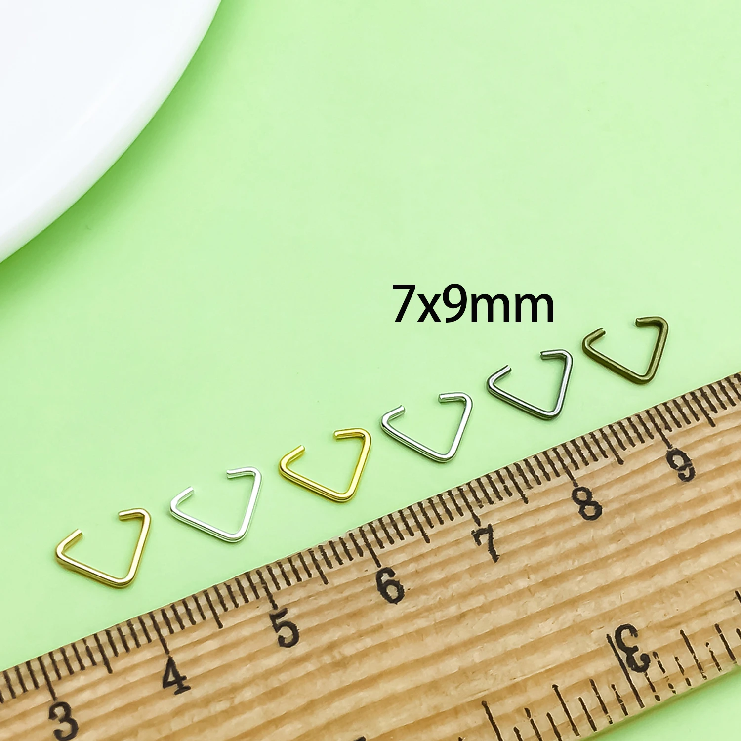 200pcs Metal Triangle Open Jum - đánh giá và giá Jewelry Making Jump Rings