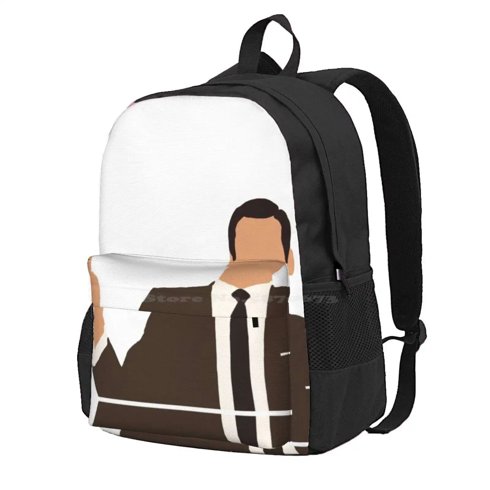 Don Draper Hot Sale Schoolbag Backpack Fashion Bags Don Draper Mad Men Tv Show Watch Cartoon