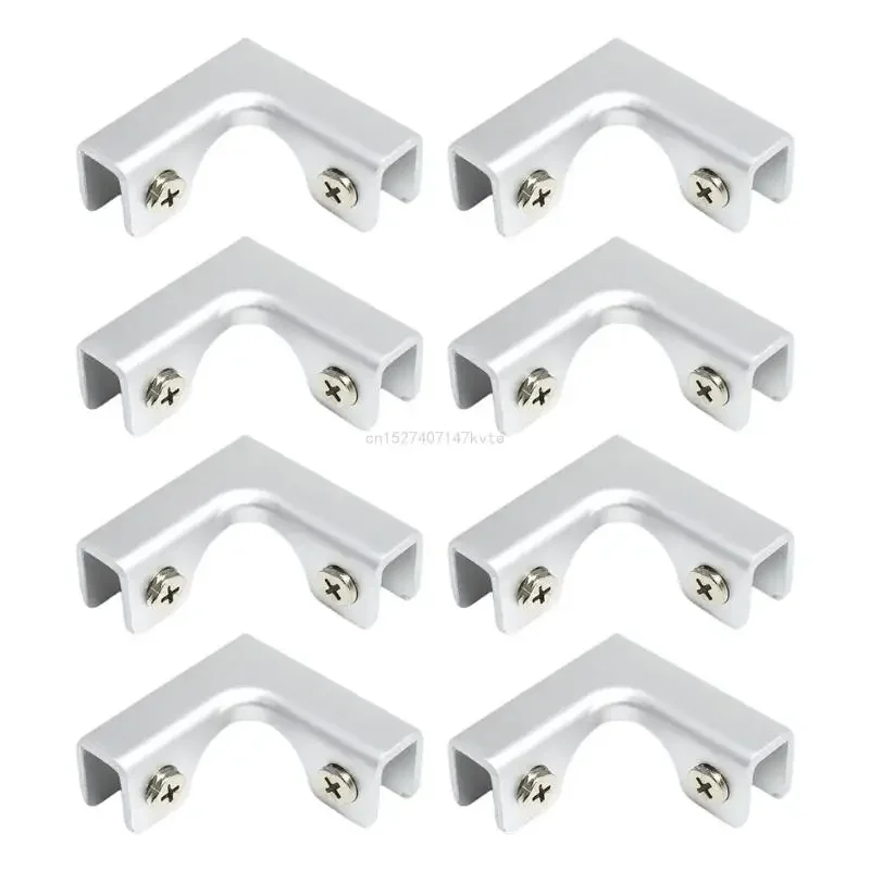 8pcs Tile Connectors Aluminum Tile Clamp Home Renovation Tile Clip set for Stable & Neat Placement in Any Room
