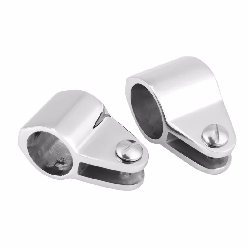 316 Edelstahl Top Backe Rutsche Rutschig Hülse Boot Hardware Fitting Neu Kommen Top Backe Rutsche Marine 2 Pcs 22-25mm