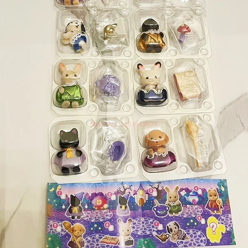 Japão Sylvanian Families Bag, Kawaii Camping Dress Up Cake Party, Figura Anime bonito, Enfeites do quarto, Reunindo Presente, 100% Genuíno