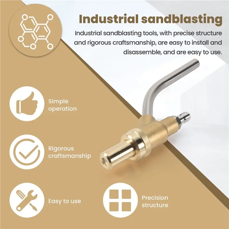 

Industrial Sandblasting Tool Nozzle, Wet Sandblasting Tool Accessories-1Pcs-[A04I Tools]