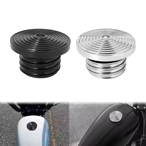 Motorcycle Gas Tank Oil Cap Vented Fuel Gas Tank 16 Type Aluminum For Harley Sportster XL Dyna Softail Touring Road King 883 48