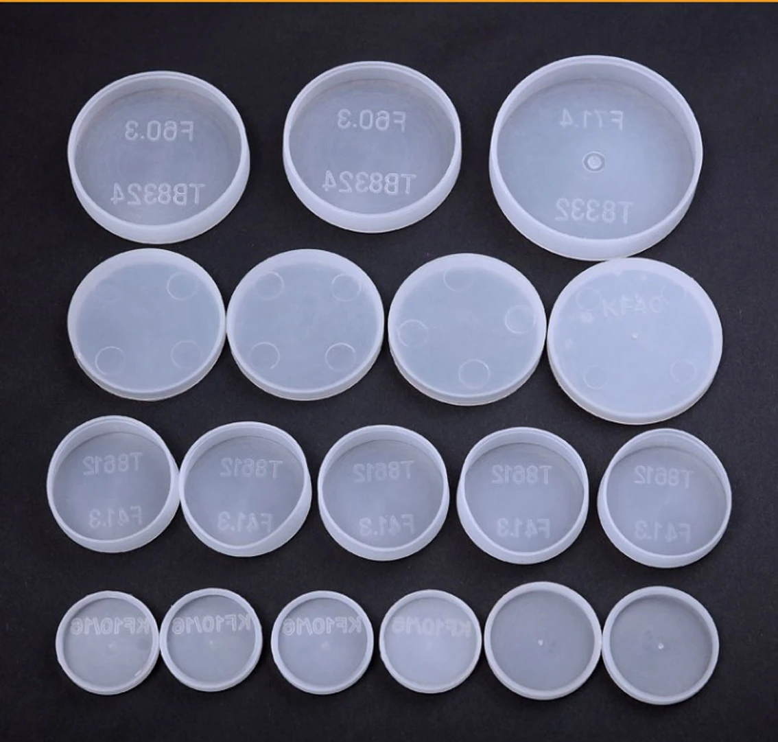 White Plastic Vacuum Flange Protective Cover KF10-80 Quick-Fit Connector Anti-Collision Thread Plug ISO Chuck CF16 Sealing Cap