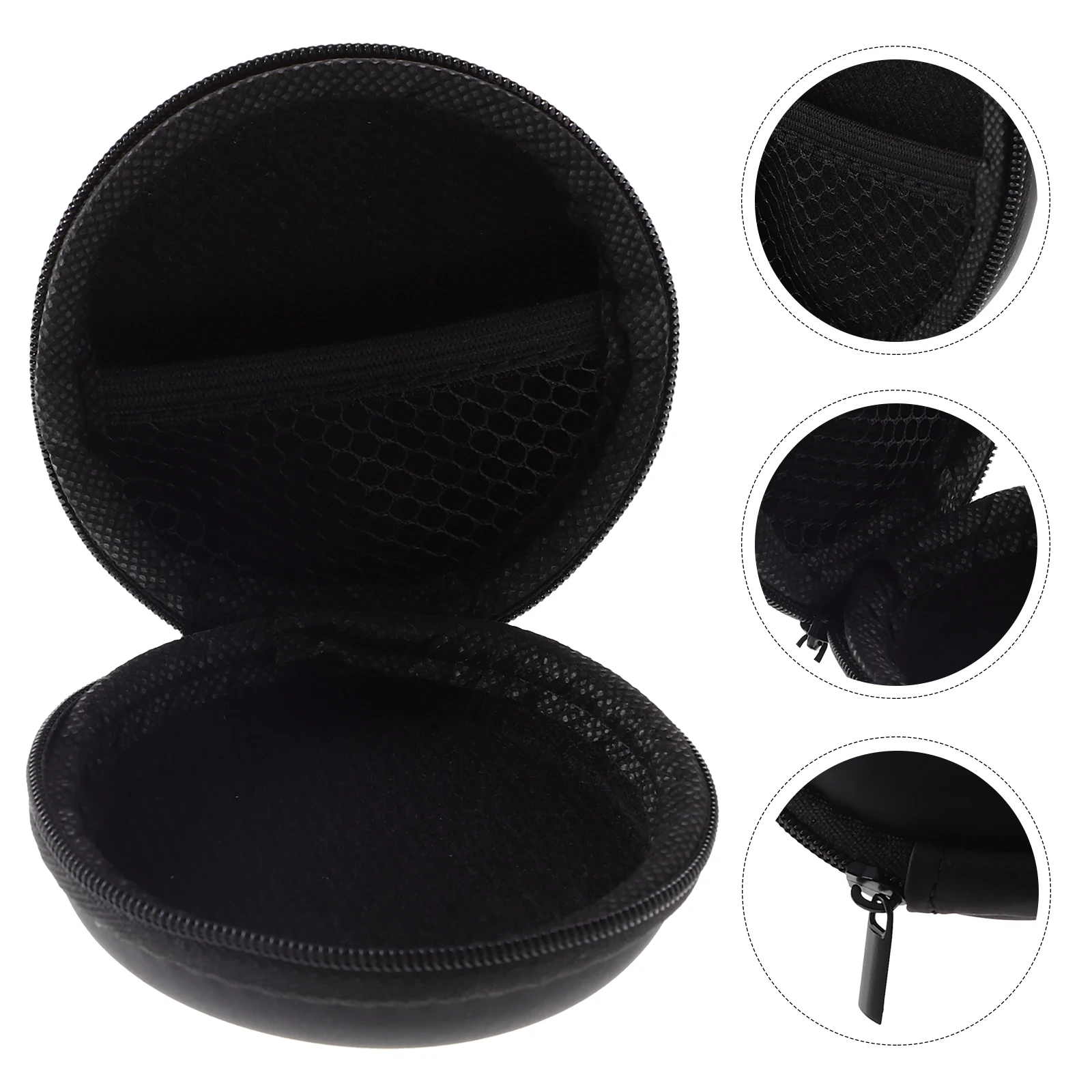 

Eva Thumb Piano Storage Bag 8-Key Kalimba Pouch Black Protective Case Elastic Strap Scratch Resistant Simple Instrument
