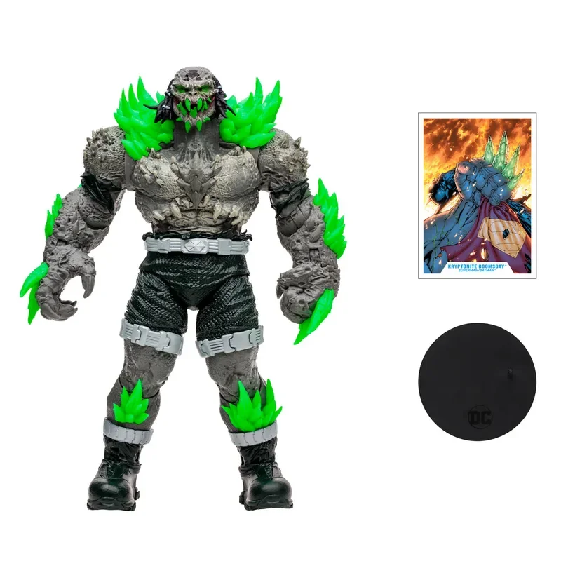 100% Original McFarlane DC Multiverse Kryptonite Doomsday Superman Batman Mega Figure