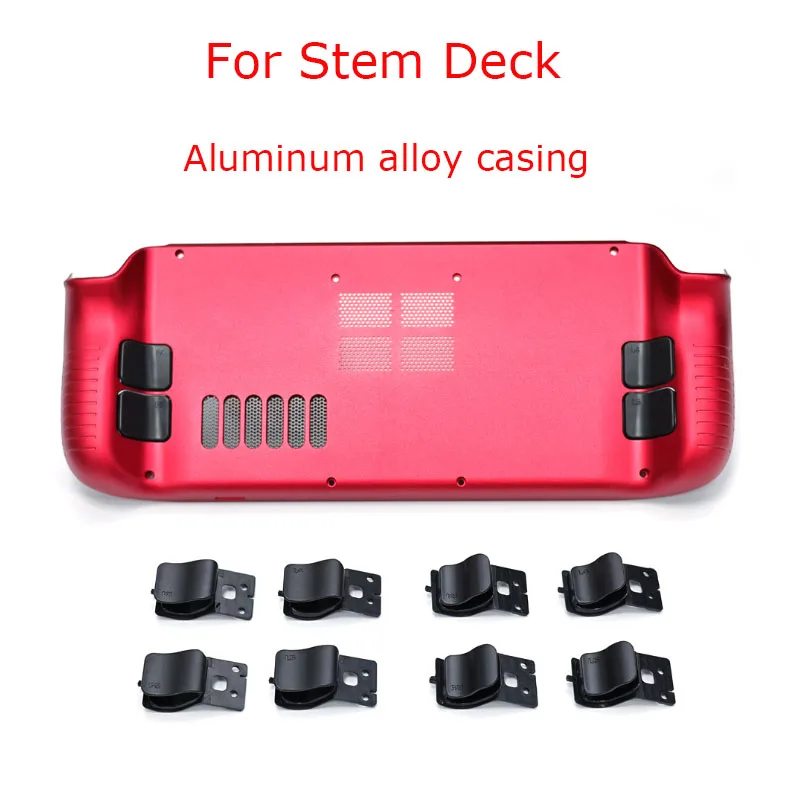 Metal Housing Shell Case For Steam Deck Oled Aluminum Alloy Heat Dissipation Back Cover For Steam Deck Accessories