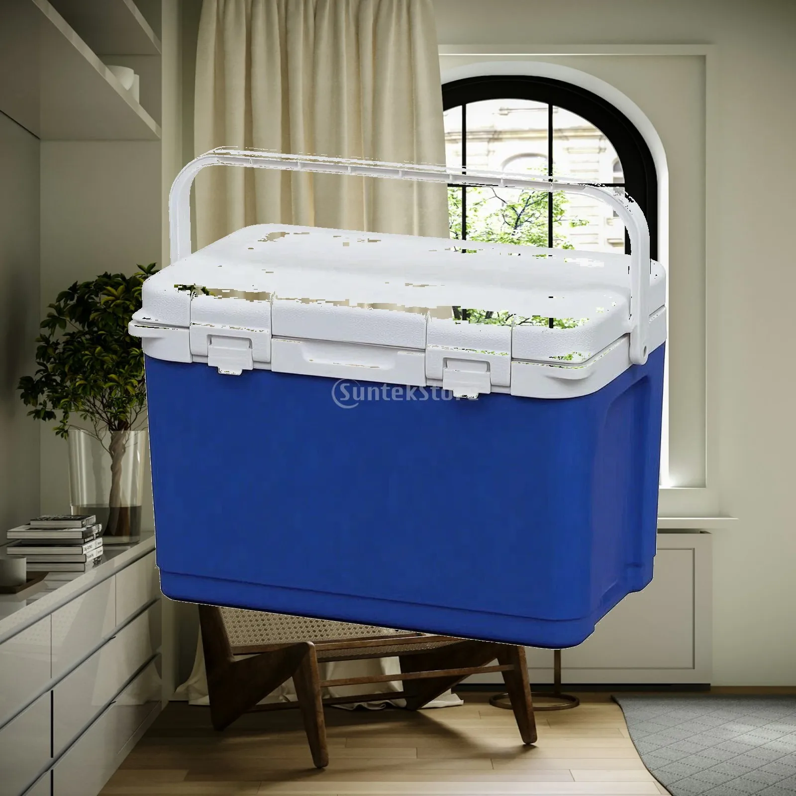 30 Kg Capacity Insulated Cooler Box with Six-sided PU Foam for Hot and Cold Food Transport