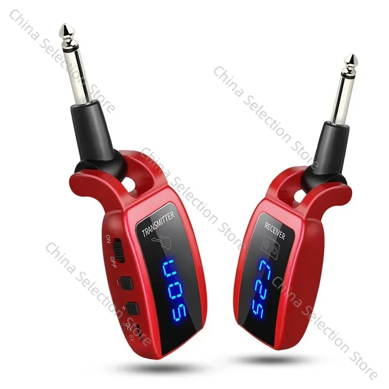 Electric Guitar Wireless Transceiver Electric Bass Audio Transmission System Pickup Receiver Transmitter