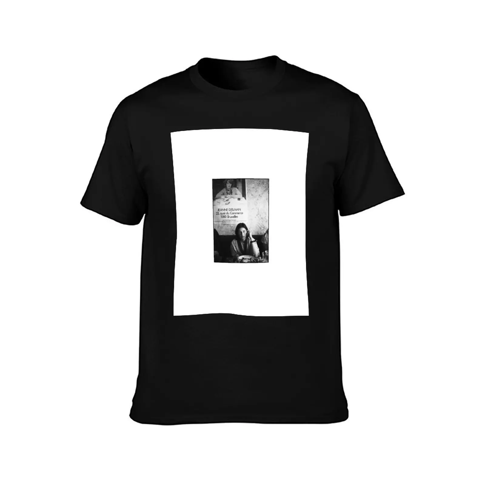 jeanne dielman 23 quai de commerce 1080 bruxelles chantal akerman T-Shirt luxury designer summer top t shirts for men pack