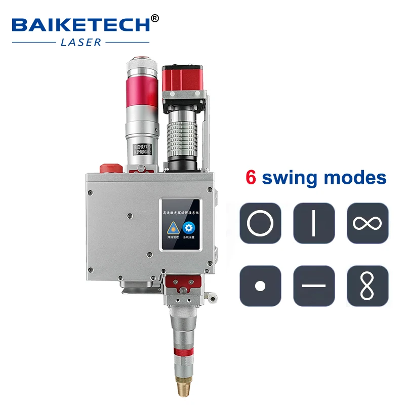 SW3000 Robot Fiber Laser Bewerkingskop Laser Fiber Wire Kabel Laskop Platform Lassen Leverancier Hoofd