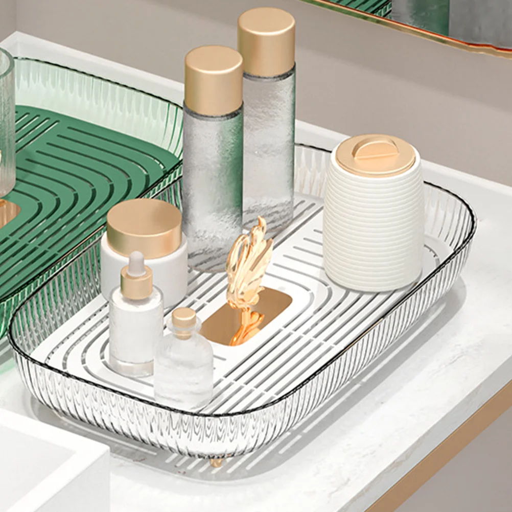 

Food Trays Household Drain Plate Fruit Draining Bowl Drainage Drainer Tabletop Basket