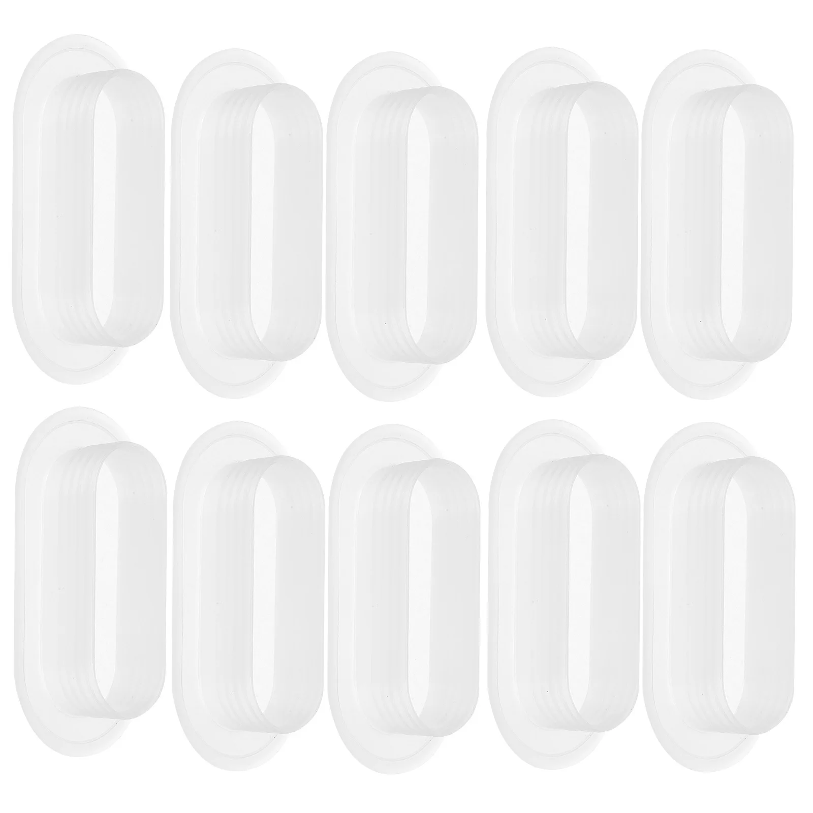 10pcs Plastic Box Carrying Handles For Cardboard Carton Boxes Ergonomic Design Easy Installation Moving Storage Logistics