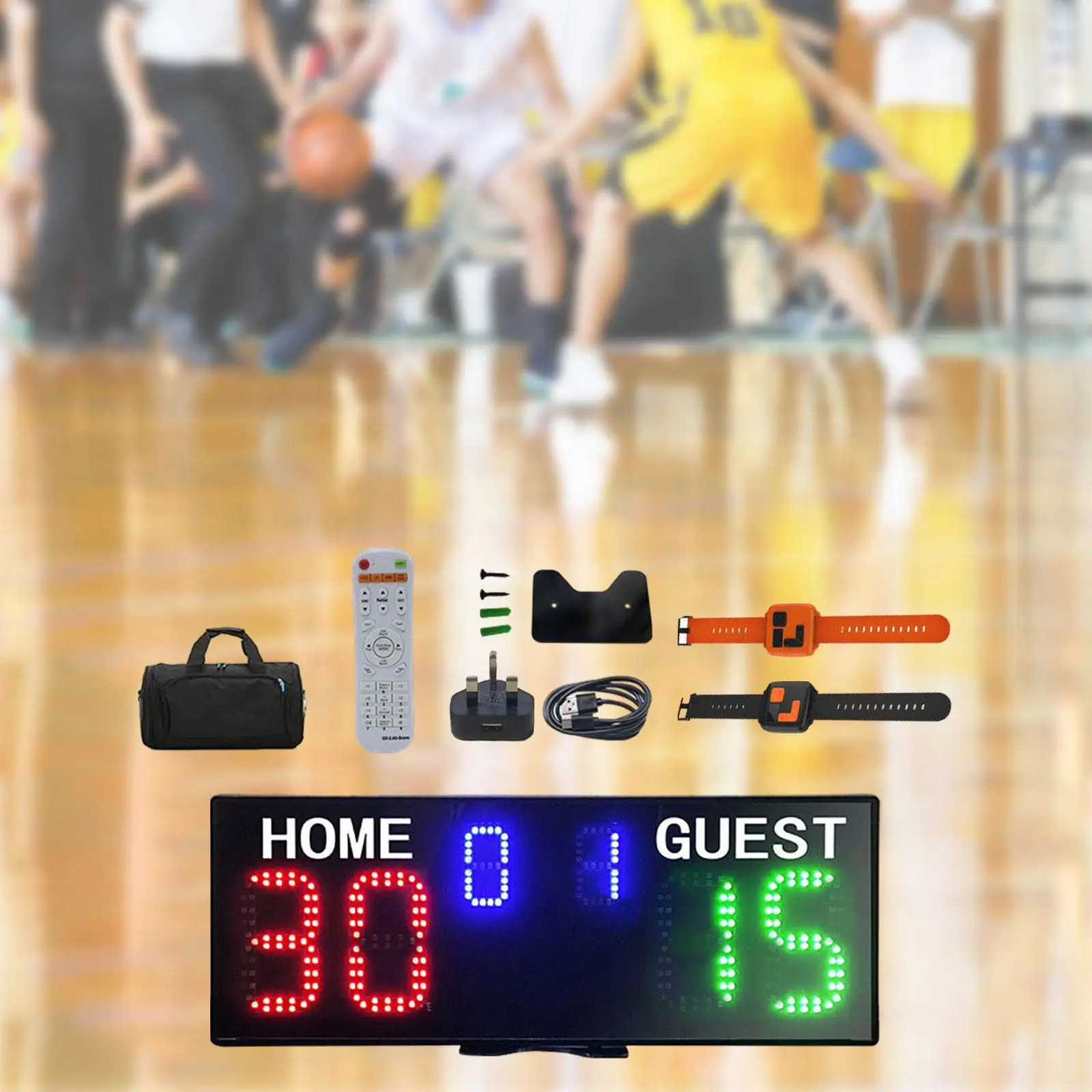 

Digital Scoreboard Multifunctional Score Counter for Soccer Badminton Tennis