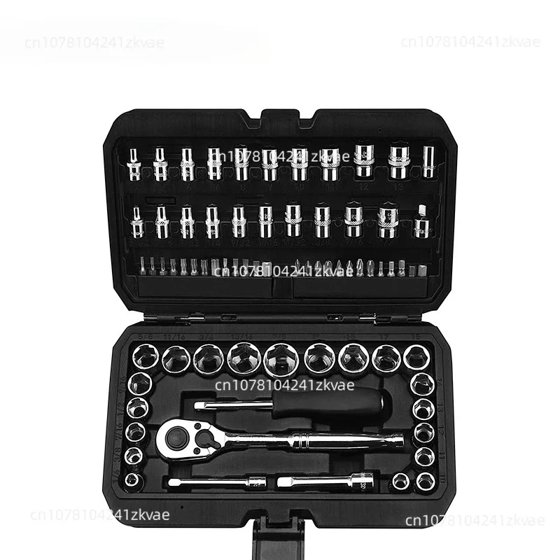 Barrel ratchet wrench set, 33 pieces set, auto repair tool and machine repair combination