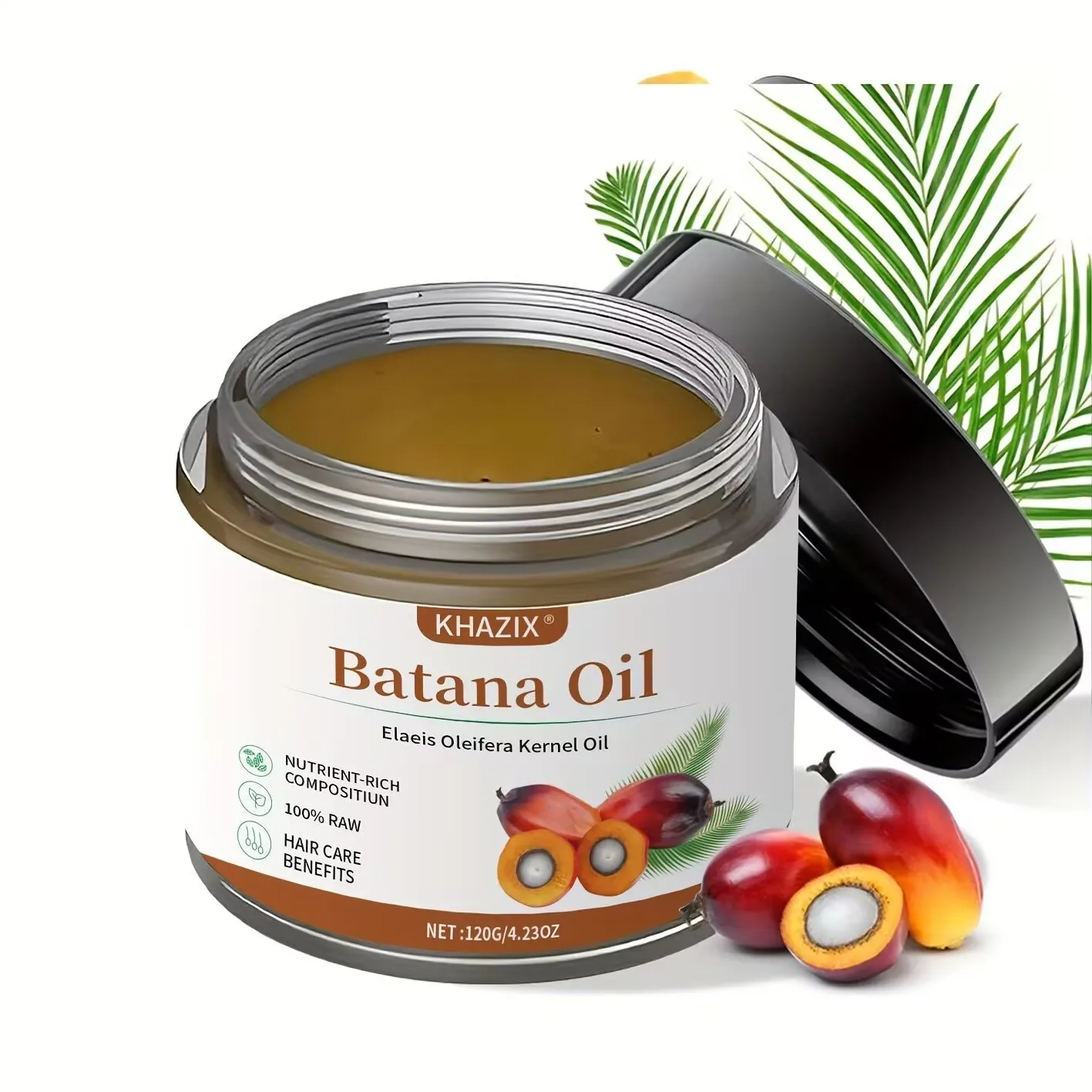 Batan aceite para el cabello acondicionador para el cabello nutritivo hidratante reparación fortalece las raíces acondicionador suavizante cuidado del cabello 120g
