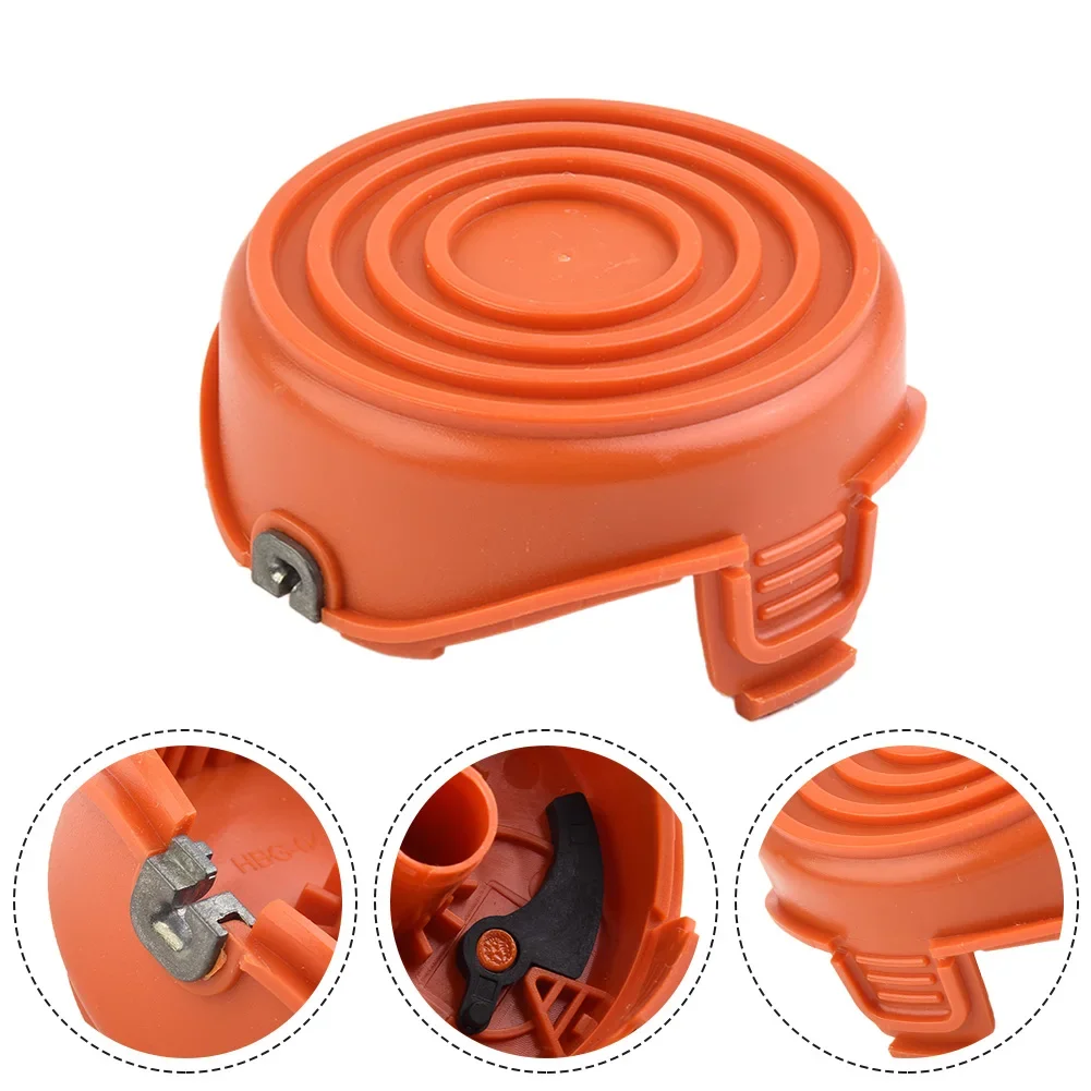 For Replacement Spool Cap Cover For Black & Decker GL5530 String Trimmer Fits Model 90555446 ABS Material Design